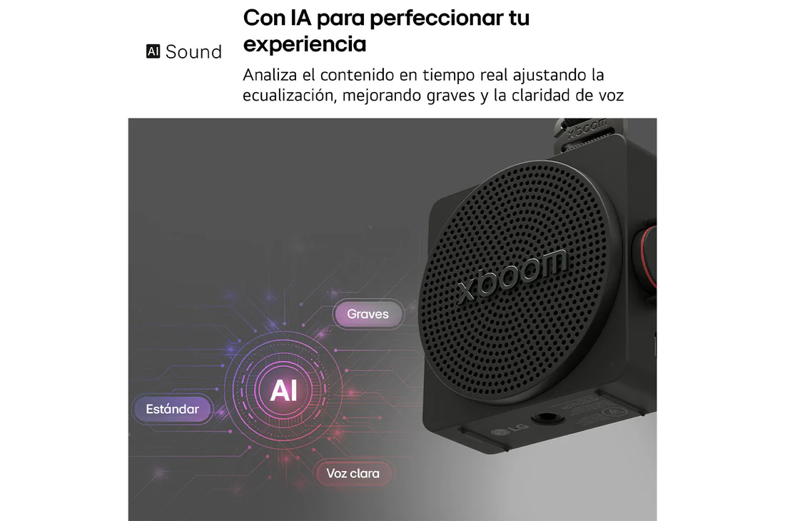 Thumbnail 3 de LG xboom Mini: altavoz bluetooth compacto con IP67 y 10 h de autonomía