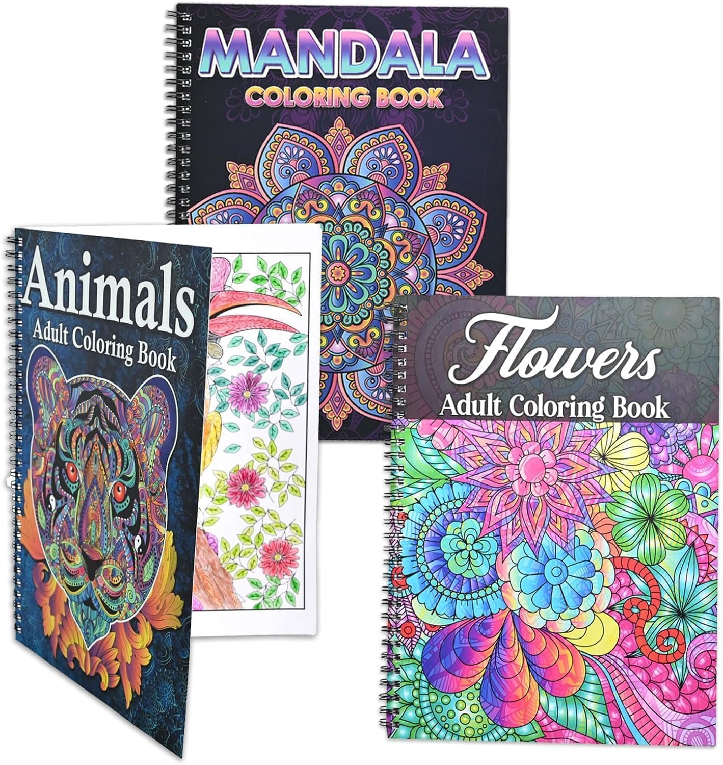 Detalle de Atoke 3er-Pack Malbuch 60 Motive
