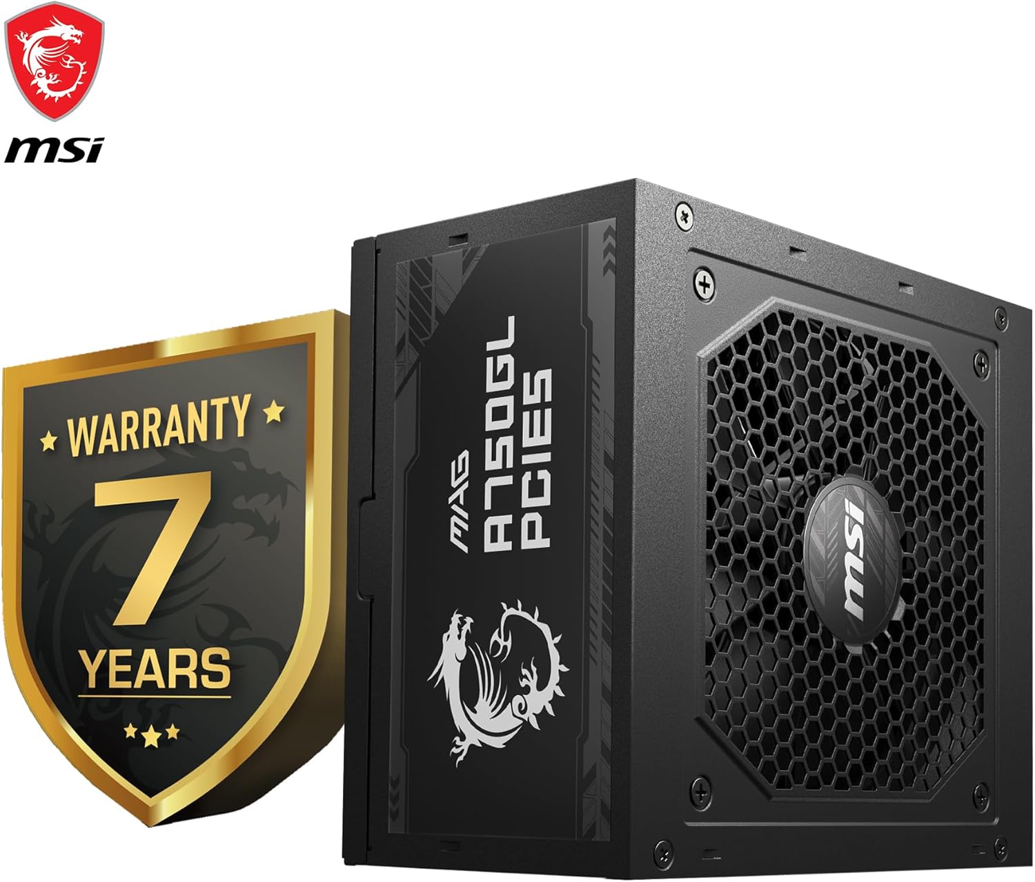 Thumbnail 1 de MSI MAG A750GL: PSU ATX 3.0 da 750W con PCIe 5.0 e modularità completa