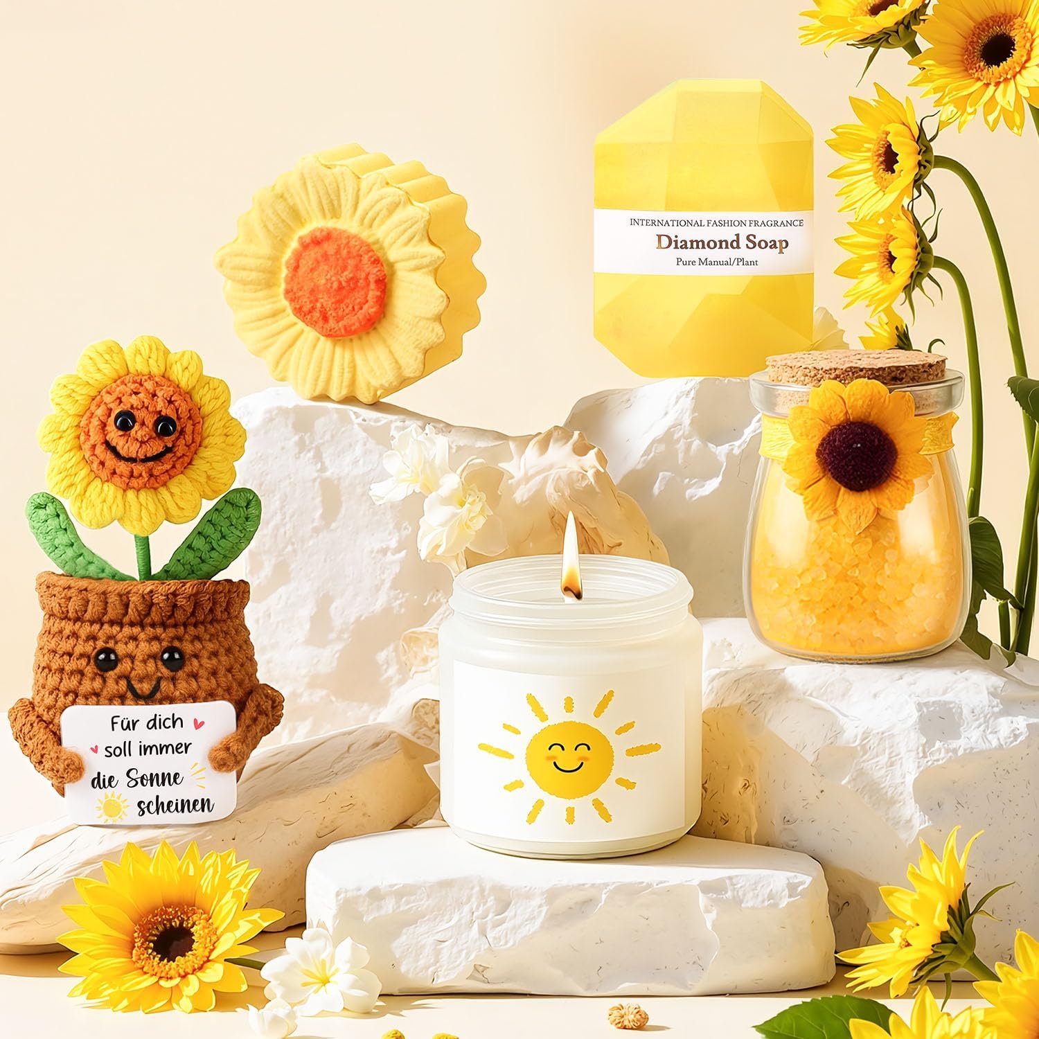 Thumbnail 4 de Giftota Sonnenblumen Geschenkset 11-tlg