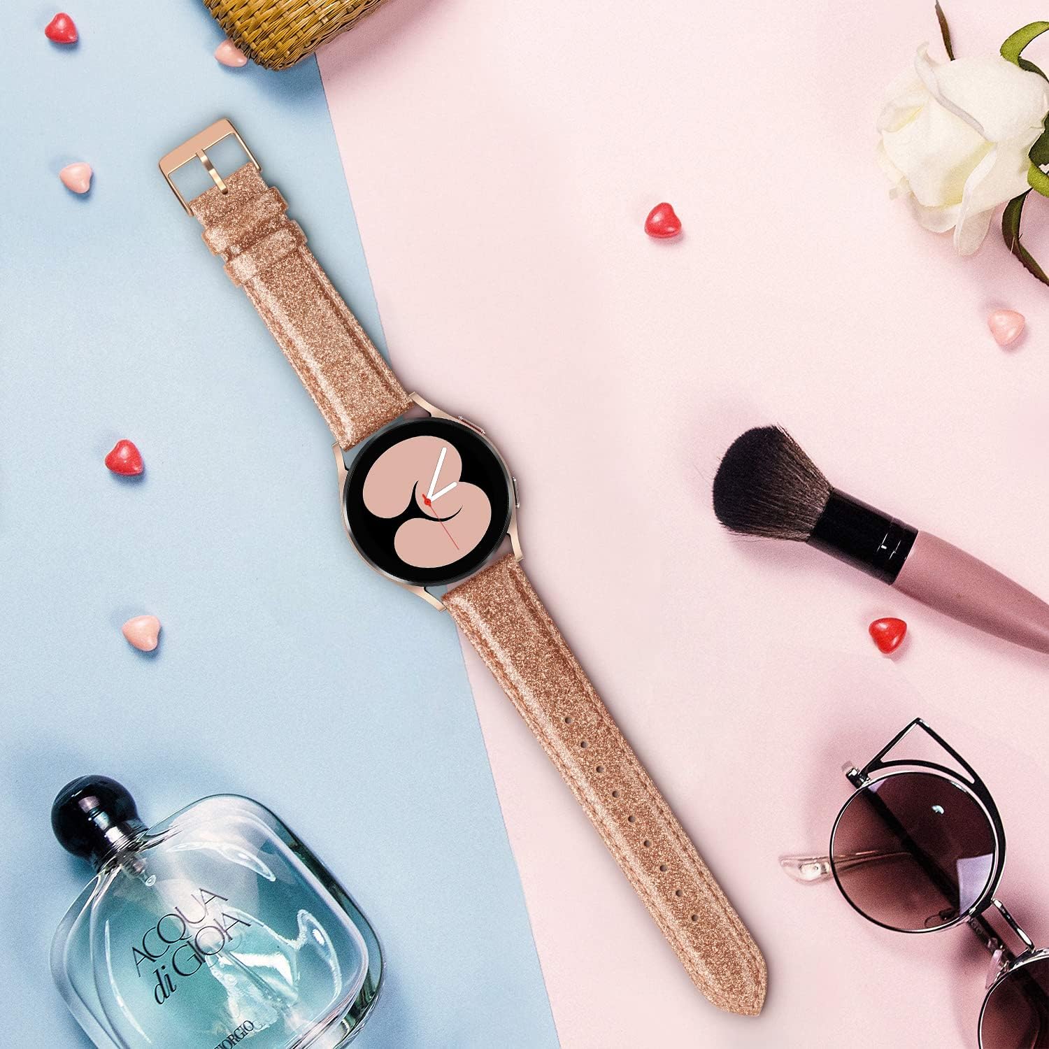 Thumbnail 5 de Tuocal Genuine Leather Strap for Galaxy Watch 43/47mm