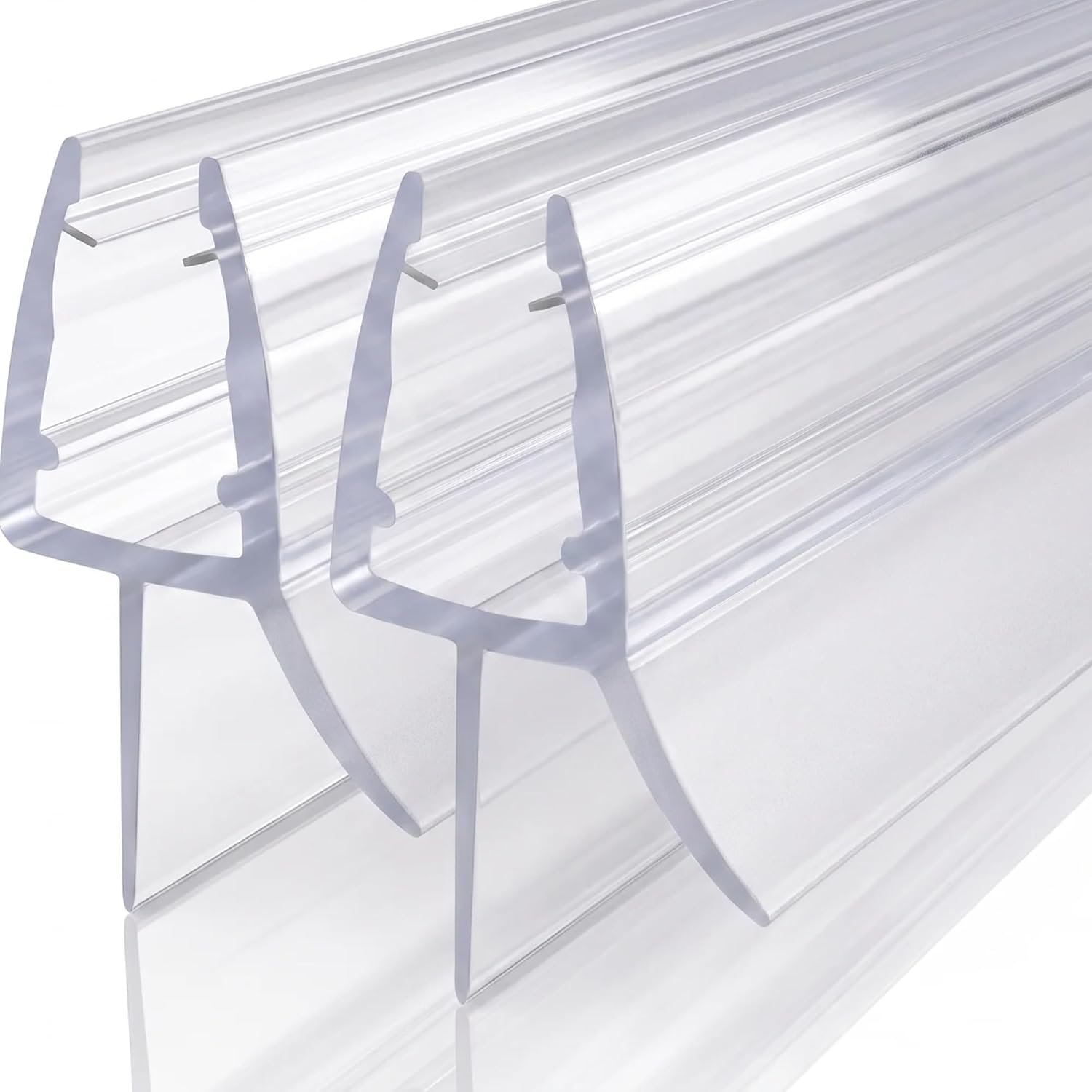 Thumbnail 6 de Vellure Curved Shower Screen Seal Strip – Premium Bottom Seal for 6 mm Glass (±1 mm), Up to 12 mm Gap, Universal up to 90 cm