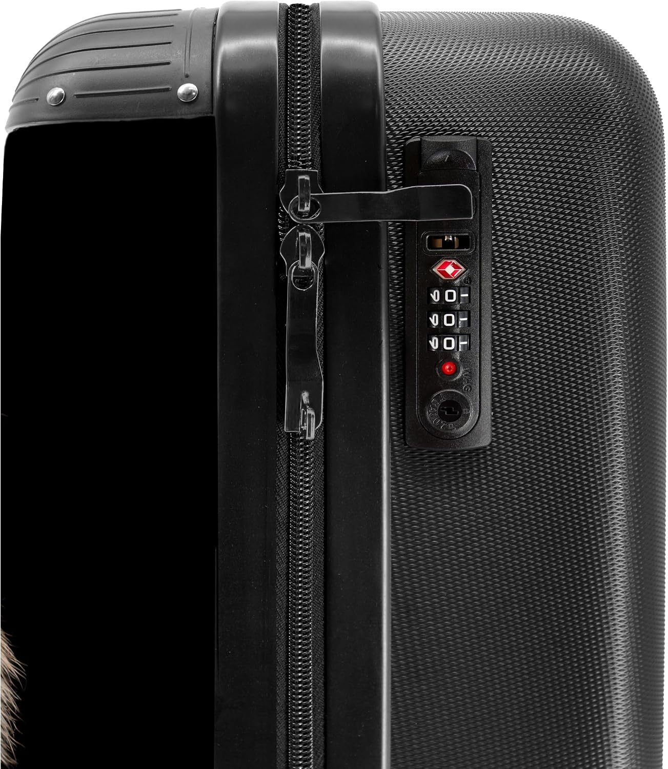 Detalle de NoBoringSuitcases.com Valigia Trolley Bagaglio a Mano 55x40x20 cm – Tigre Arancione