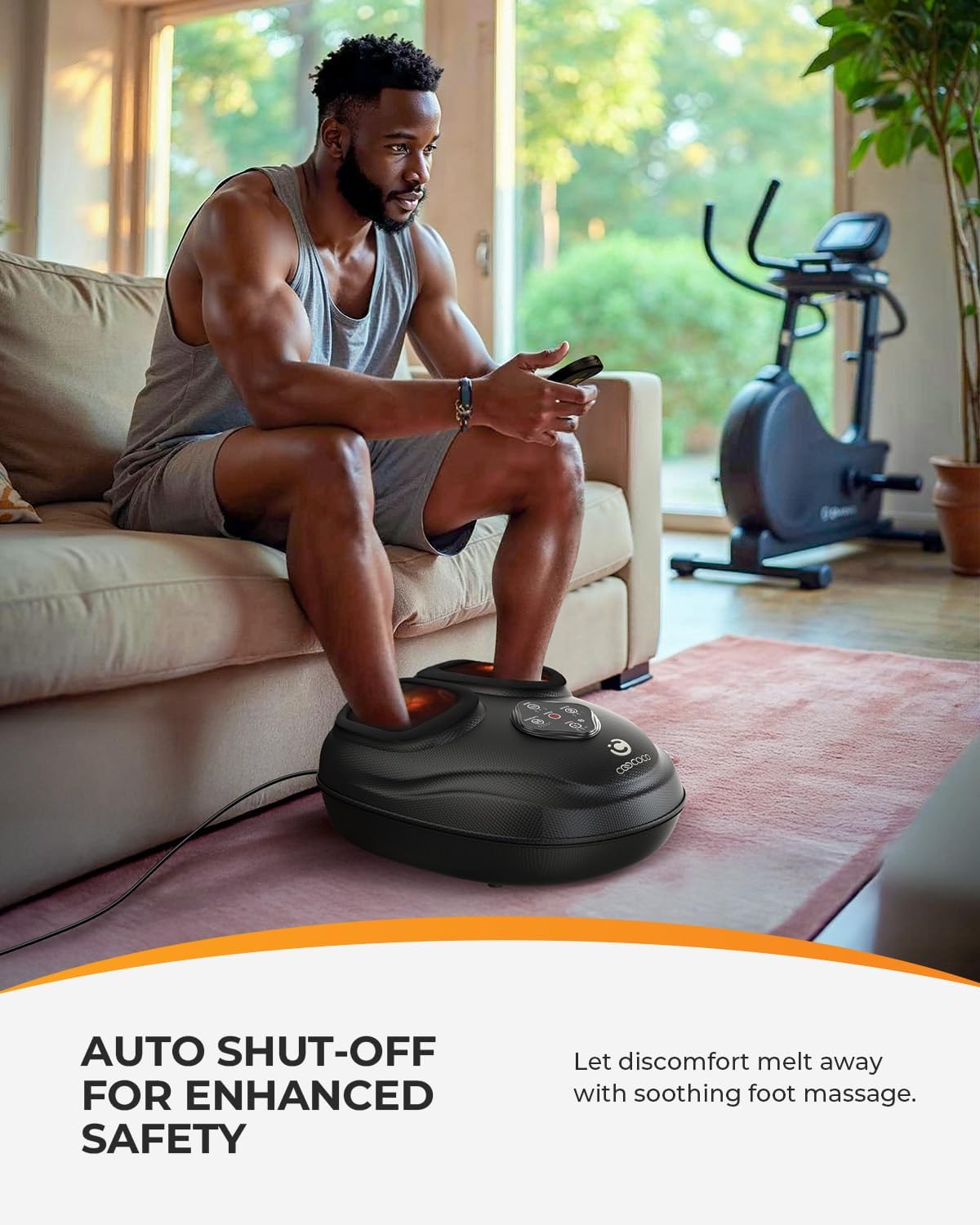 Detalle de CooCoCo 2026 Foot Massager with Heat