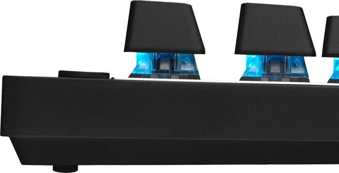 Detalle de Logitech G PRO X TKL Lightspeed – kabellose Gaming-Tastatur im kompakten TKL-Format, braune GX-Taktil-Tasten