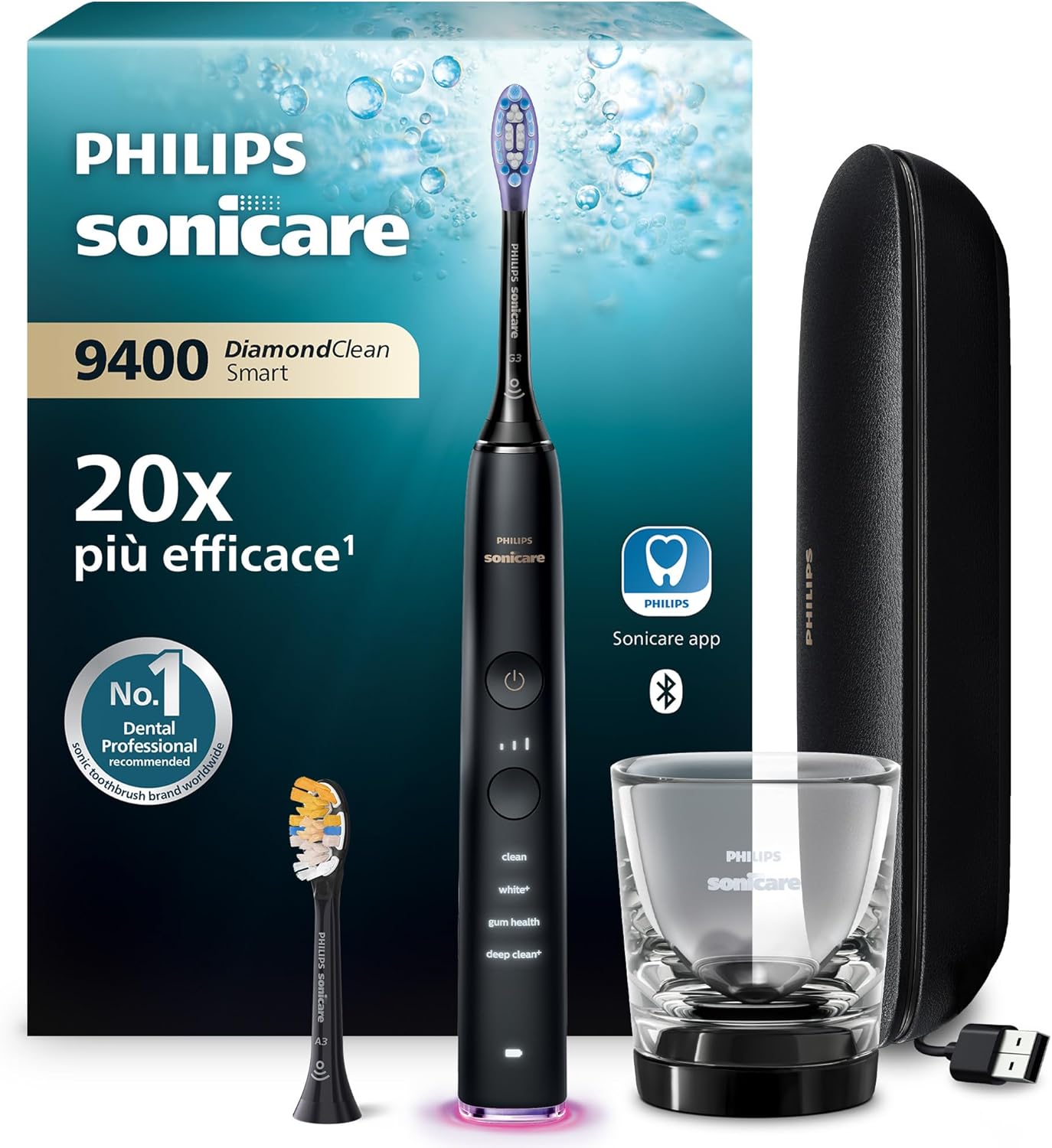 Detalle de Philips Sonicare DiamondClean Smart 9400 nero