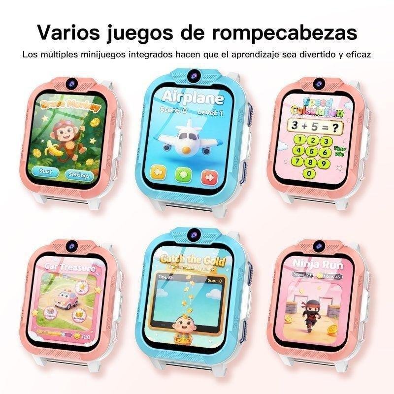 Detalle 2 de Blackview Z40 Pro GPS: Reloj infantil Rosa 1,85" con localización en tiempo real y control parental