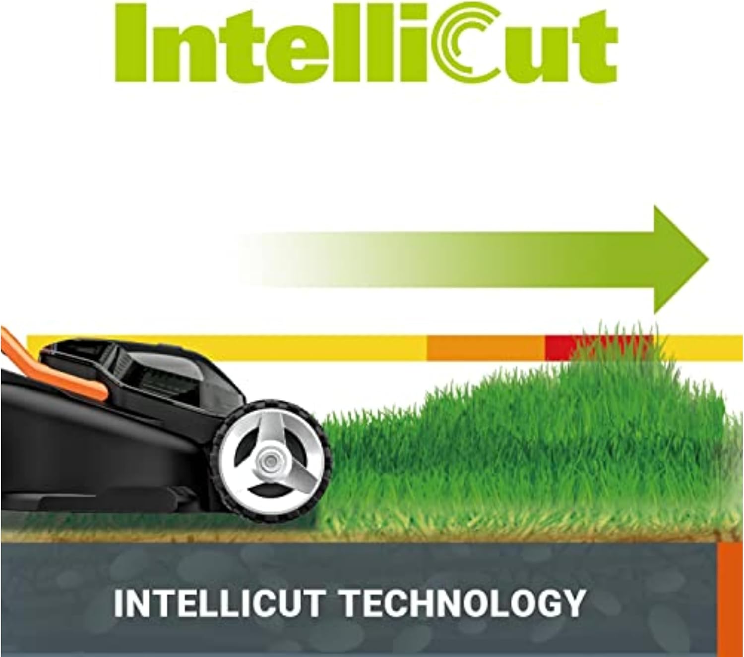 Thumbnail 2 de Worx WG779E.2 40V Cordless Lawn Mower — 34cm, 230m² Capable, Cut-To-Edge with 2 x 2.0Ah Batteries