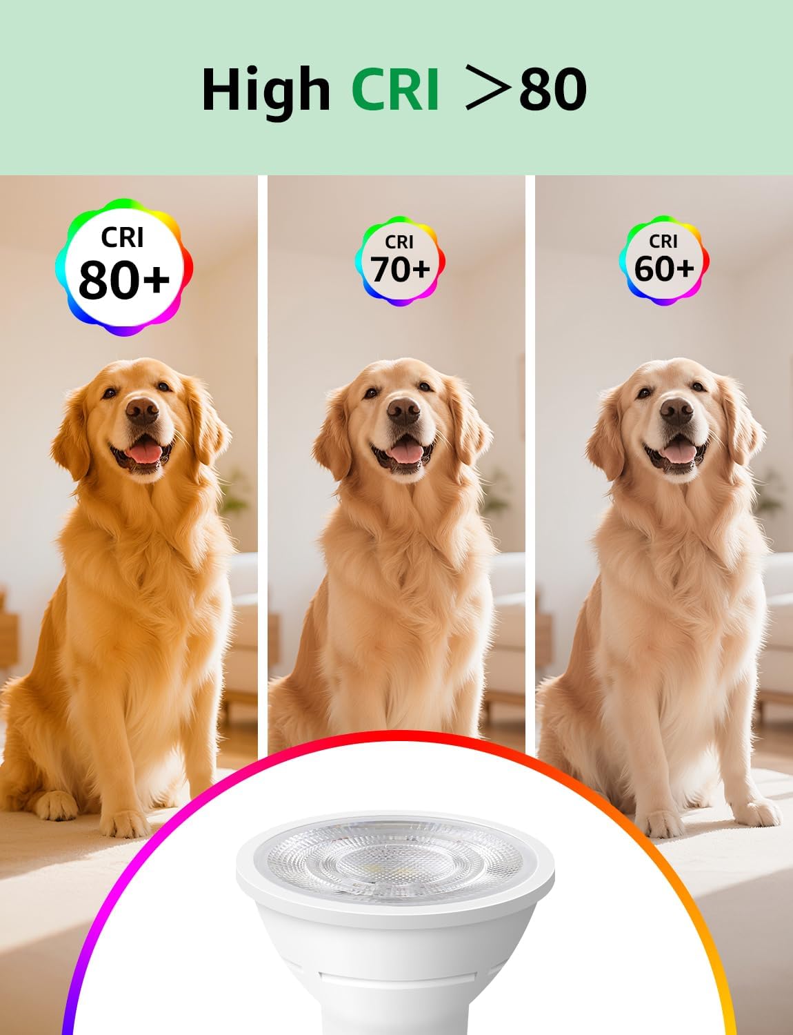 Thumbnail 5 de Lepro GU10 LED bulbs 2W warm white