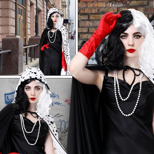 Detalle 2 de Charmofun Cruella 142 cm disfraz mujer 🎭
