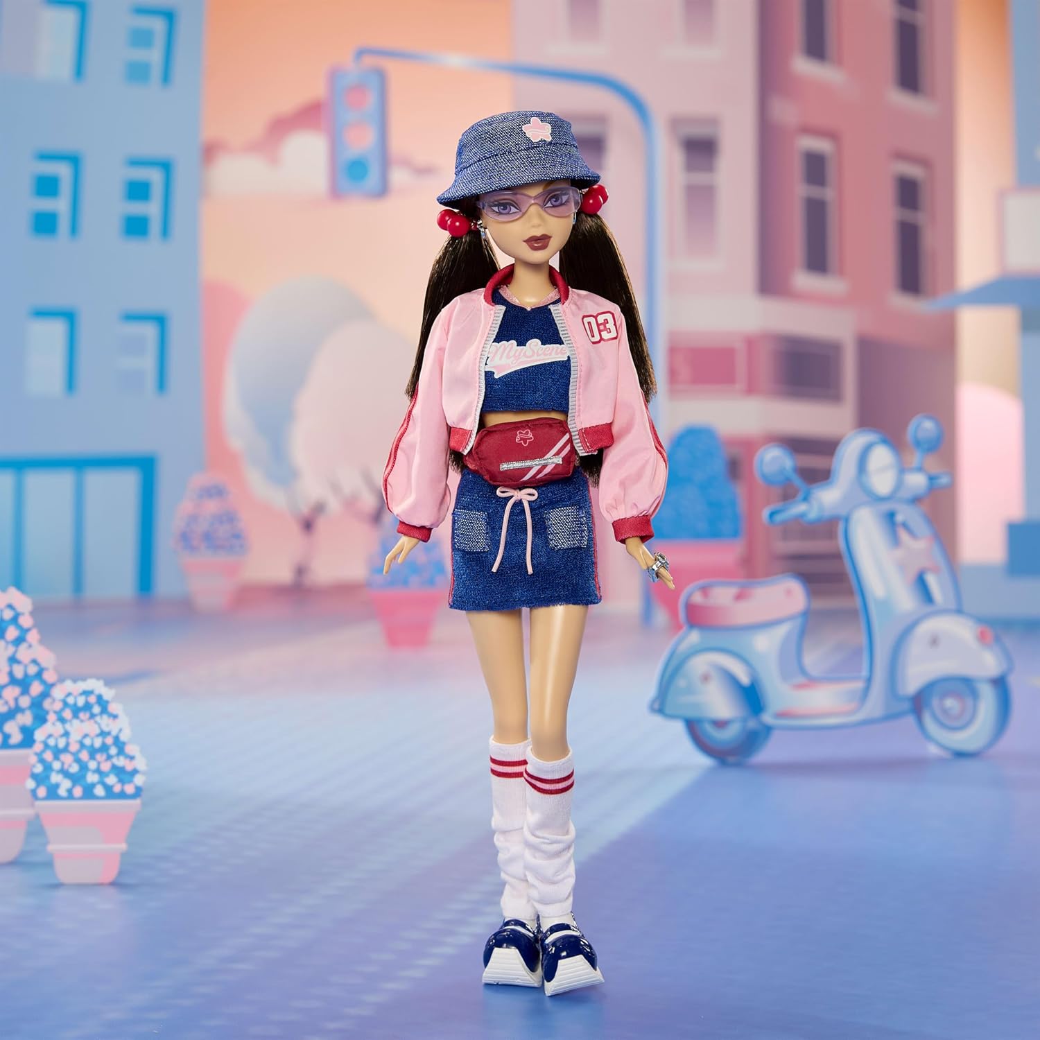 Thumbnail 1 de Barbie Signature My Scene JBH79 – Poupée Nolee et ses accessoires inspirés Y2K