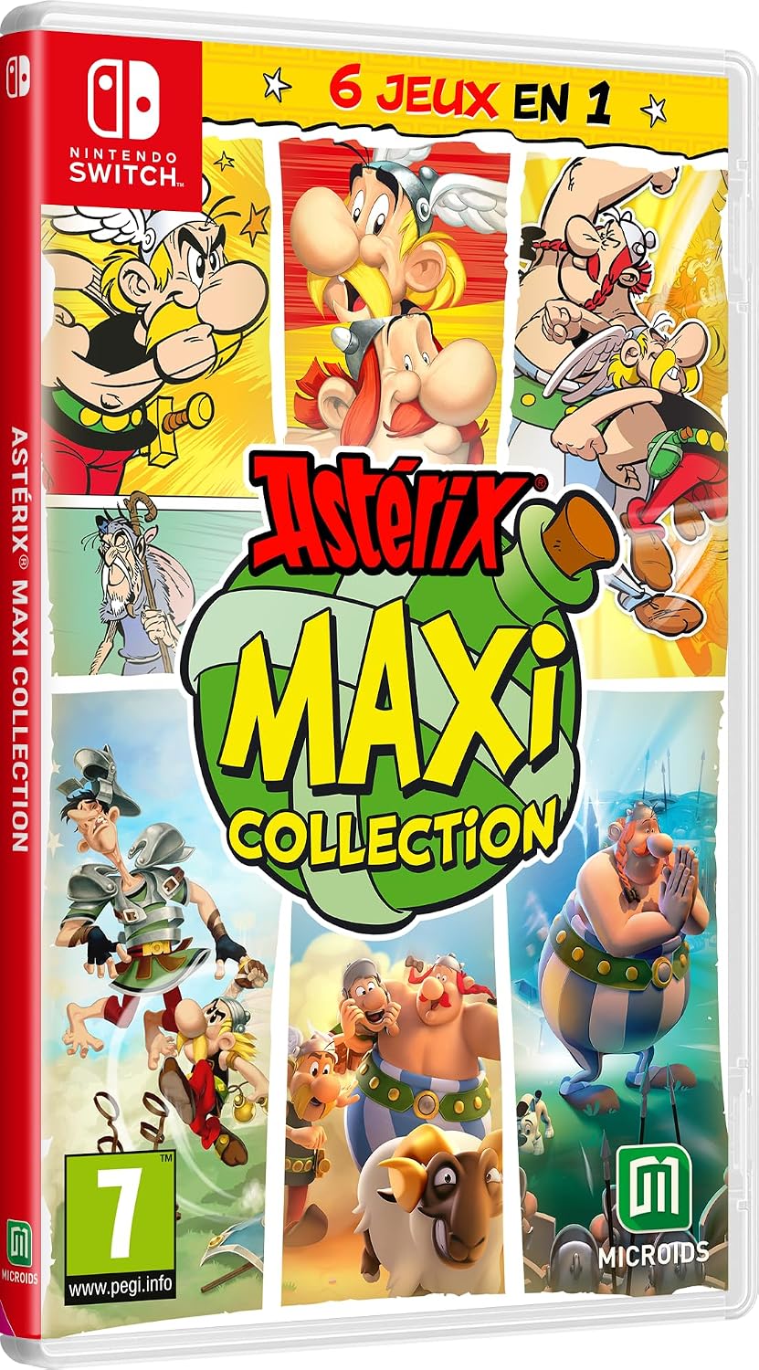 Detalle de MICROÏDS ASTERIX MAXI COLLECTION 6 jeux