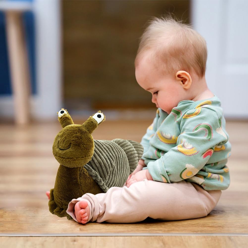 Thumbnail 4 de MIFKLMV Cute Snail Plush Toy - 28cm Soft Snail Doll for Kids and Home Décor