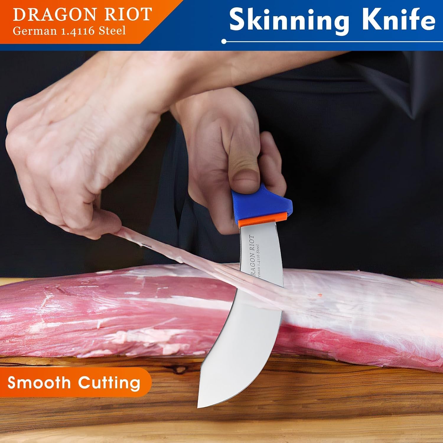 Detalle 2 de DRAGON RIOT Skinning Knife, 6-inch