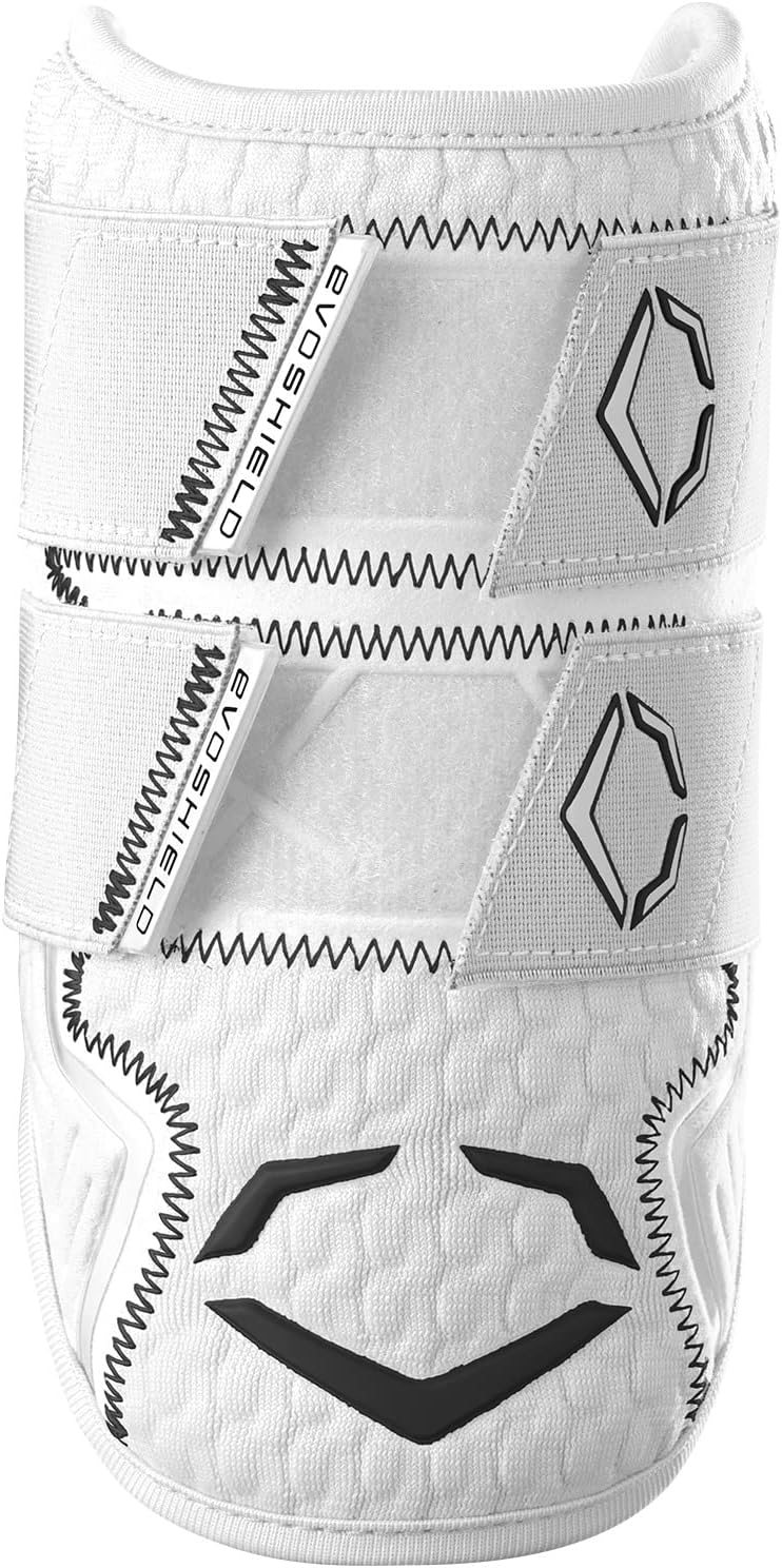 Detalle de EvoShield Pro-SRZ 2.0 バッター用エルボーガード ダブルストラップ・ホワイト・ジェル成形
