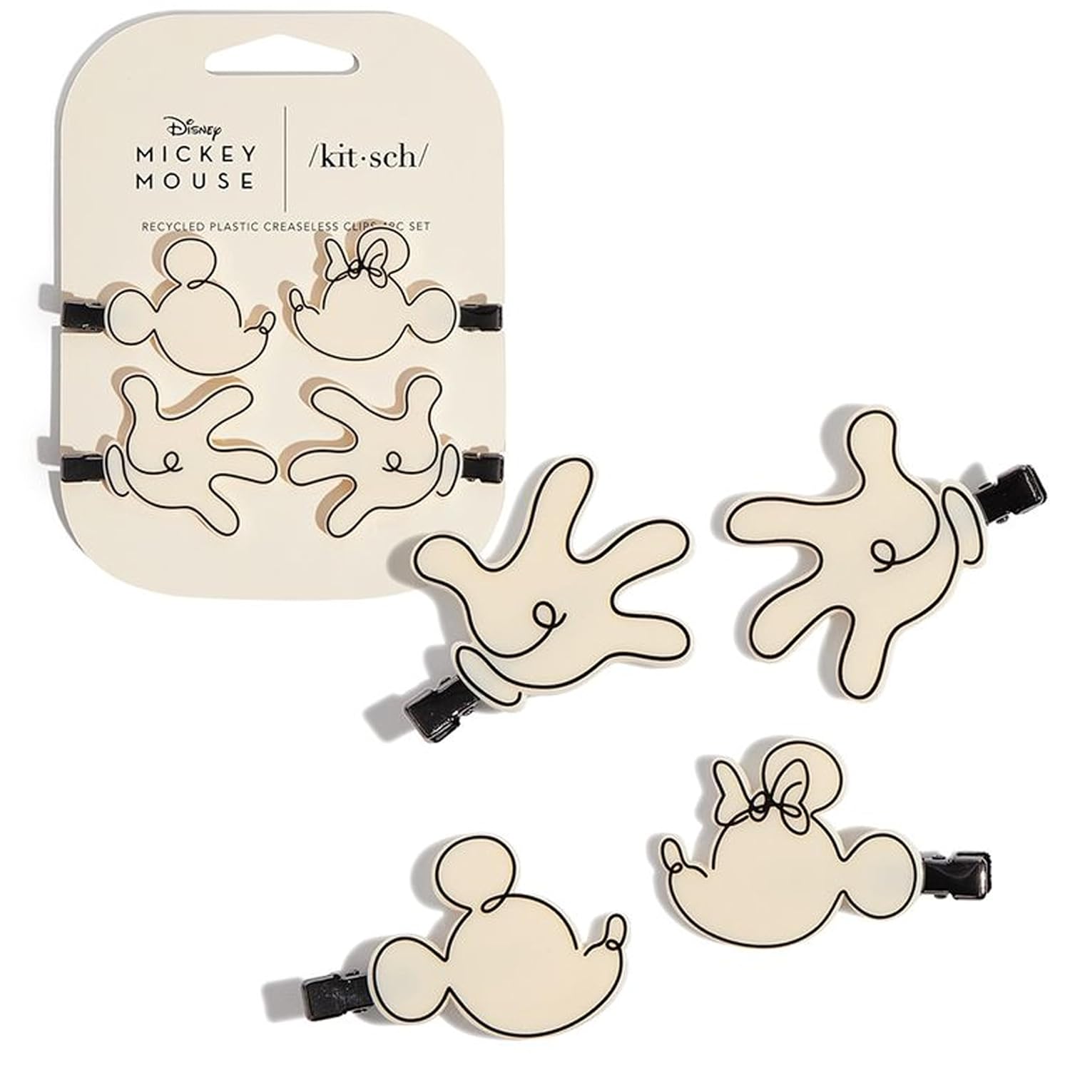 Thumbnail 6 de Kitsch Creaseless Hair Clips 4pcs ๐โ