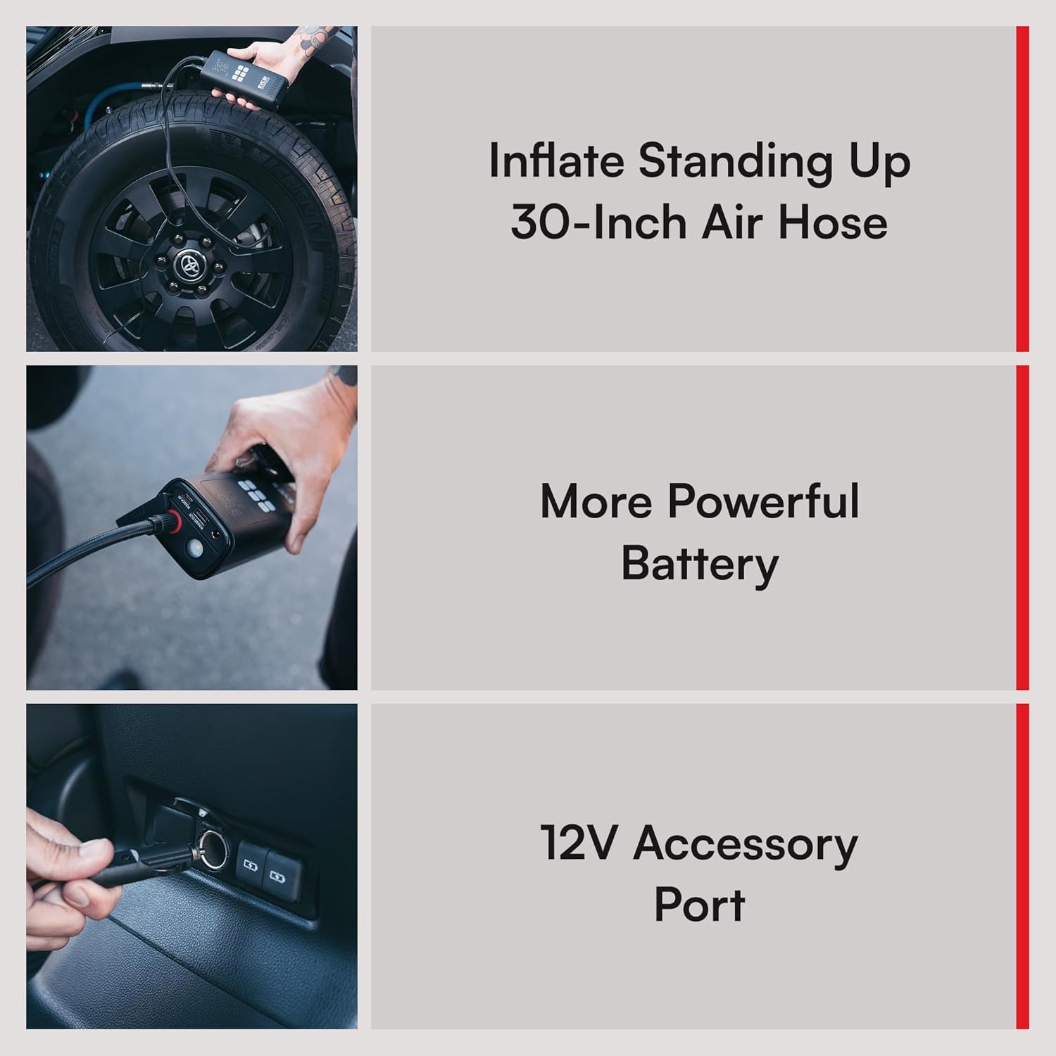 Detalle de Viair Every Vehicle Carry EVC31 PRO — Rechargeable Portable Tire Inflator