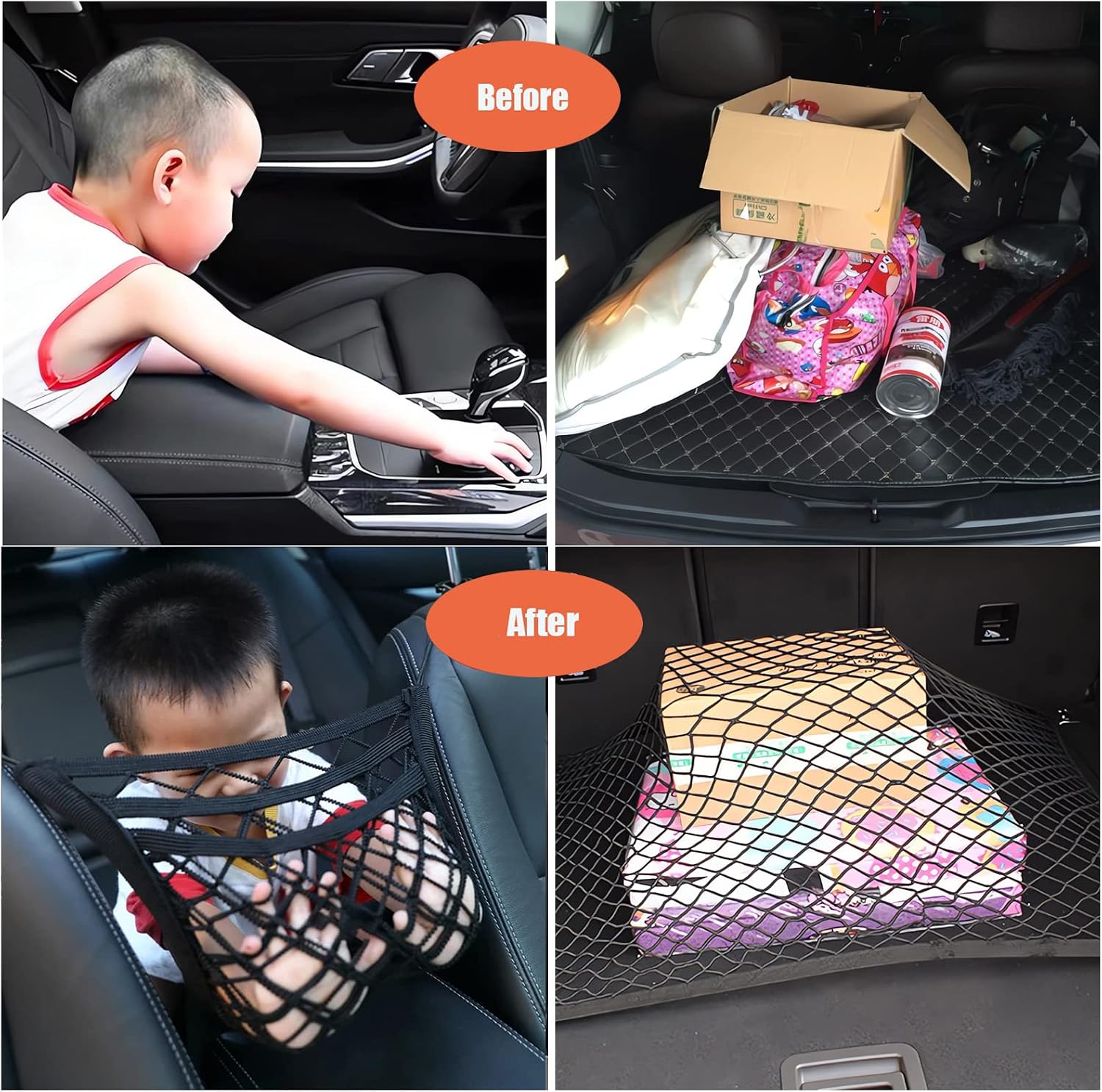 Detalle de Naturezhen Elastic Cargo Net Spandex