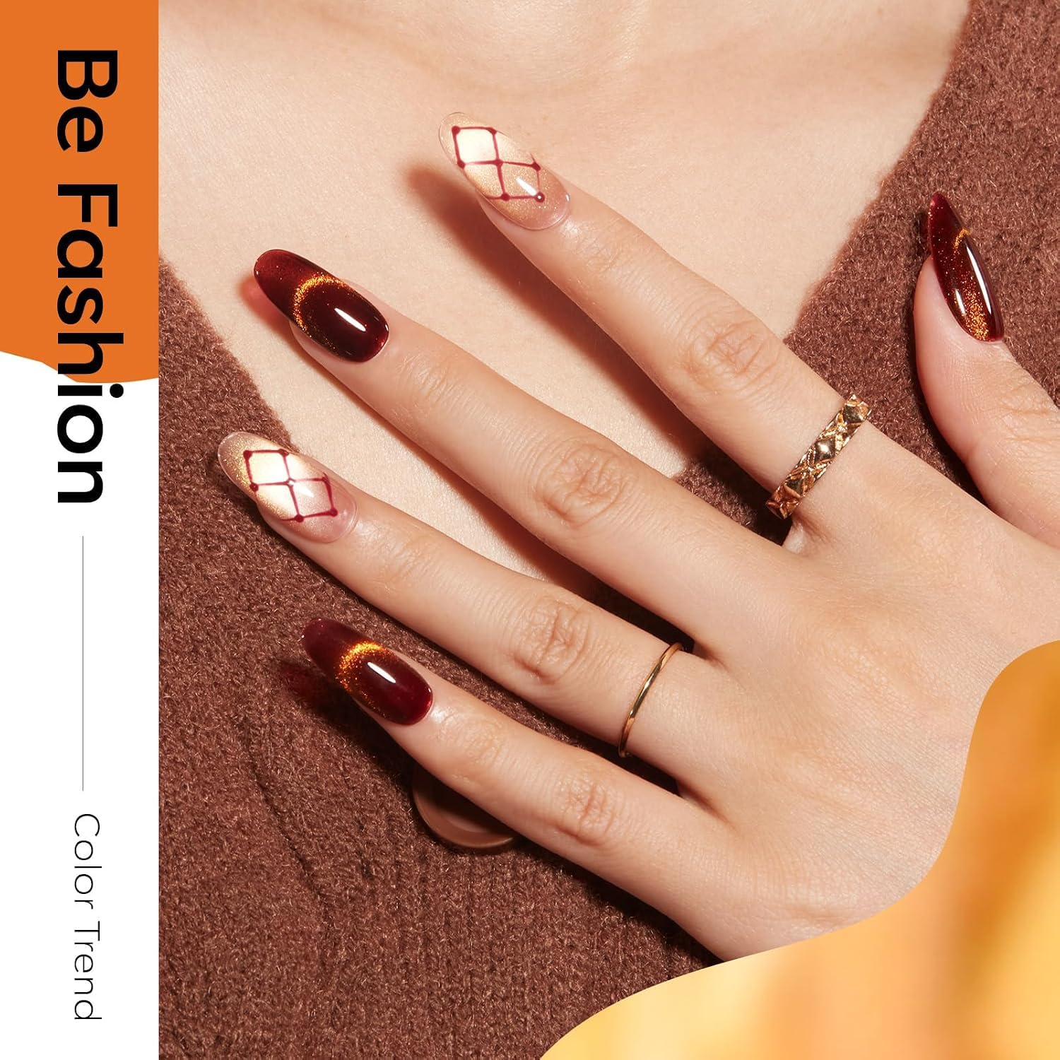 Detalle de Modelones Cat Eye Nail Magnet 360° Rotating