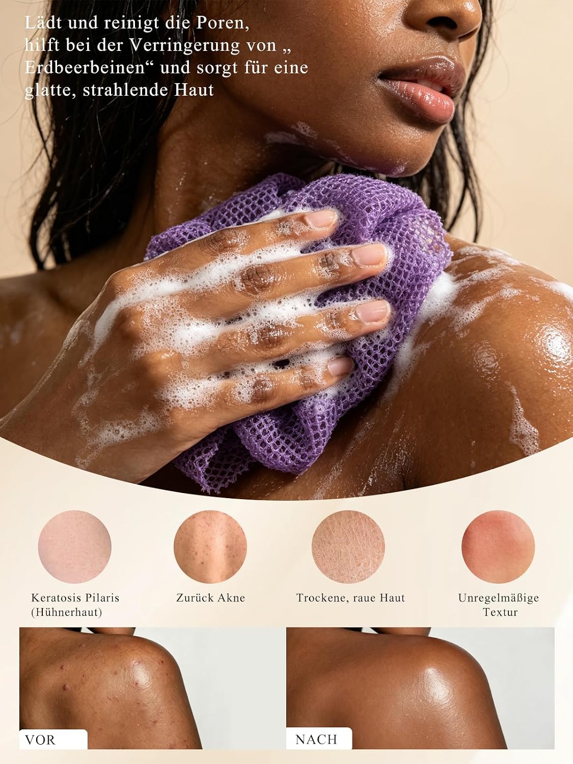 Thumbnail 1 de African Exfoliating Net 31.5 in