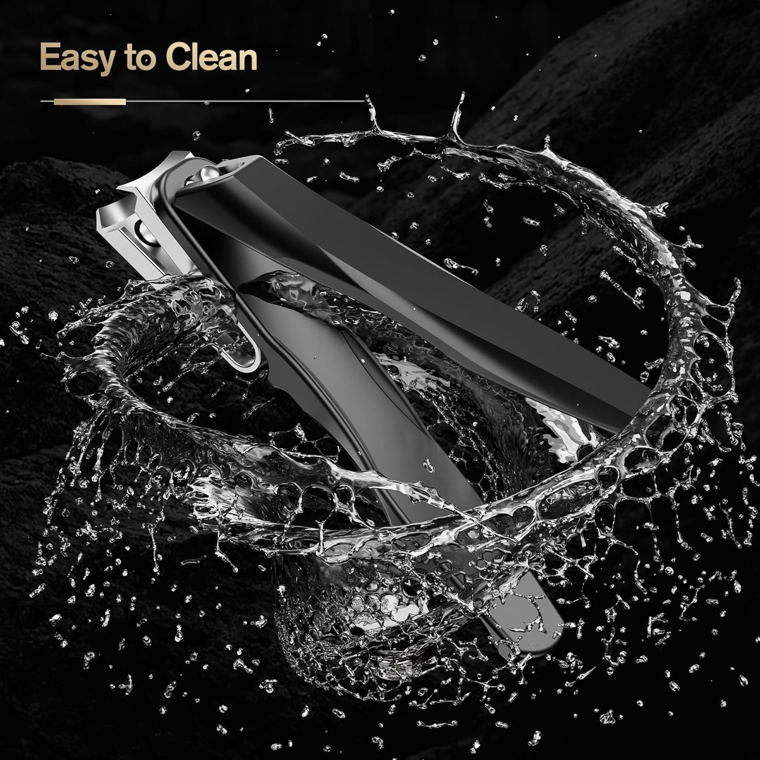 Thumbnail 6 de FERYES 360° Rotating Nail Clippers for Seniors – Long-Handle Toenail Clippers for Thick Nails