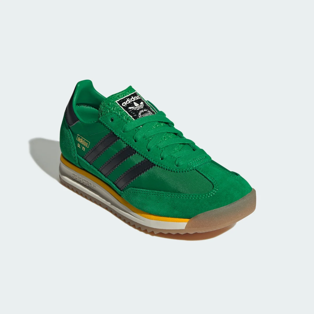 Detalle de Zapatilla SL 72 RS (Adolescentes) de Adidas – Verde