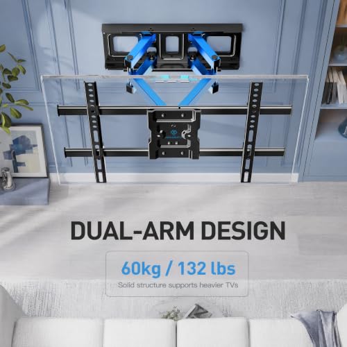 Thumbnail 4 de PERLESMITH Soporte TV de pared para 37–85 pulgadas, soporta hasta 60 kg