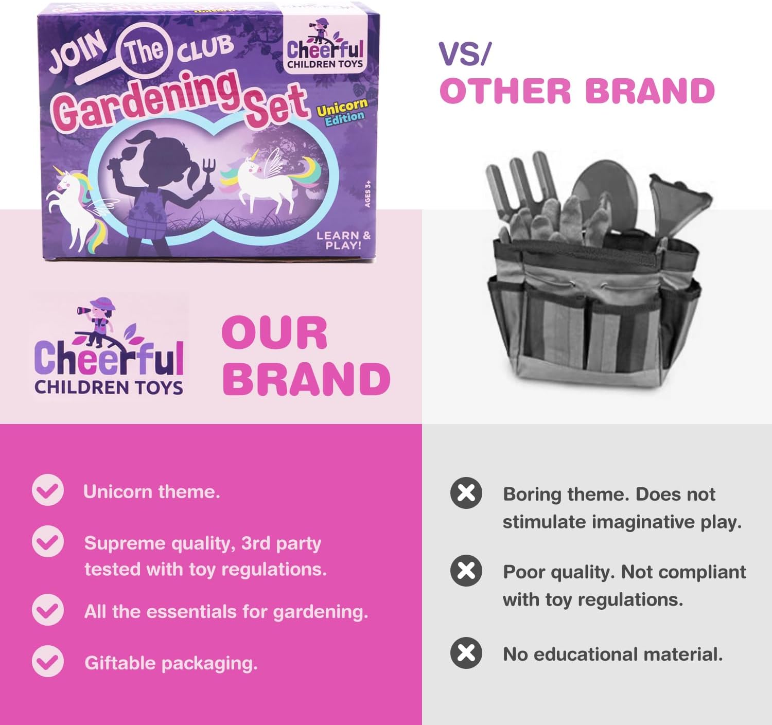 Thumbnail 2 de Cheerful Children Toys Gardening Set for Kids