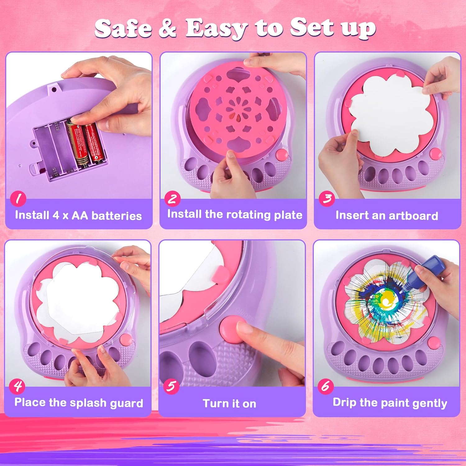 Thumbnail 4 de Kunst und Handwerk Set 4–8 Jahre US Lila