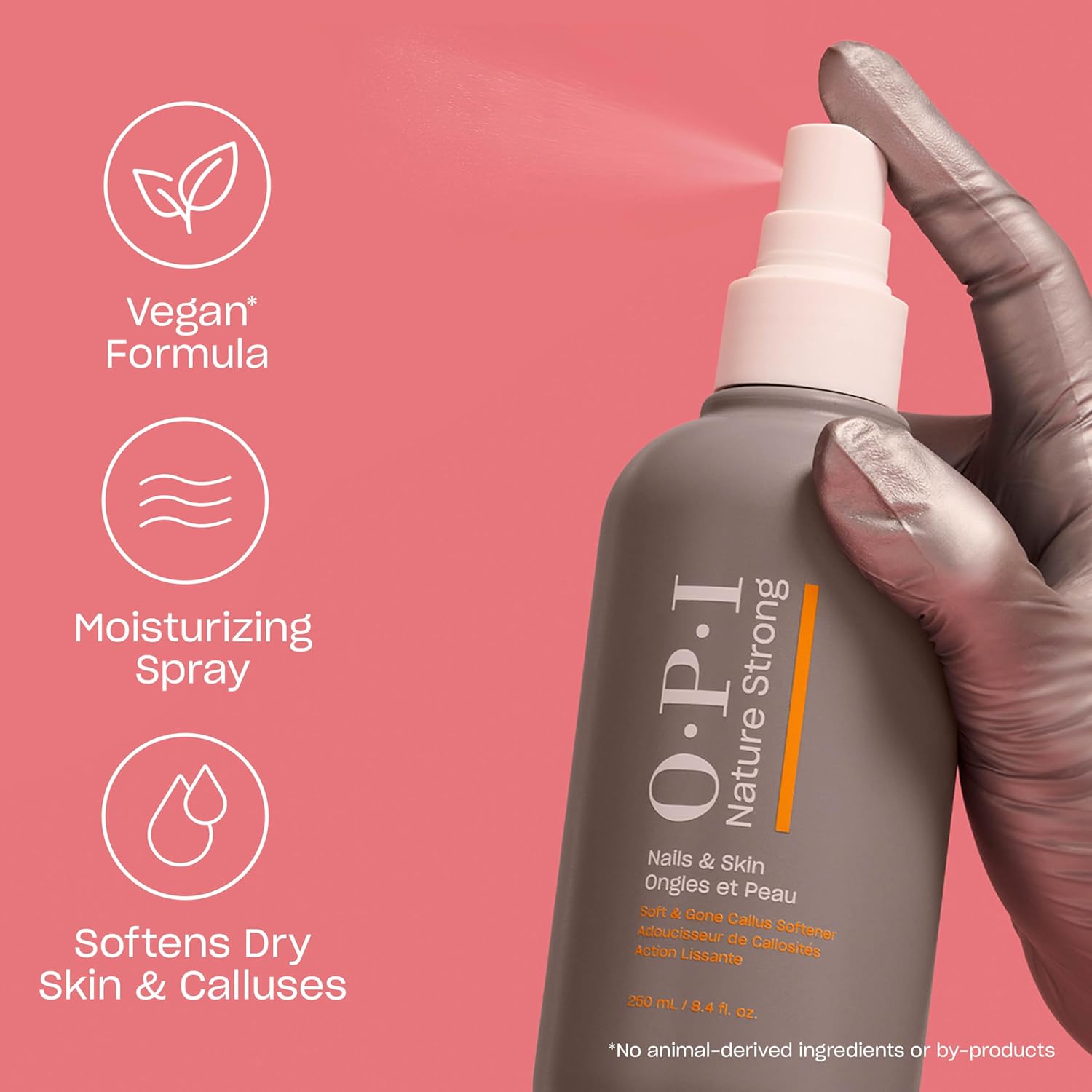 Thumbnail 2 de OPI Nature Strong Soft & Gone Callus Softene – Crème anti-callosités pour talons crevassés et pieds secs, 250 ml