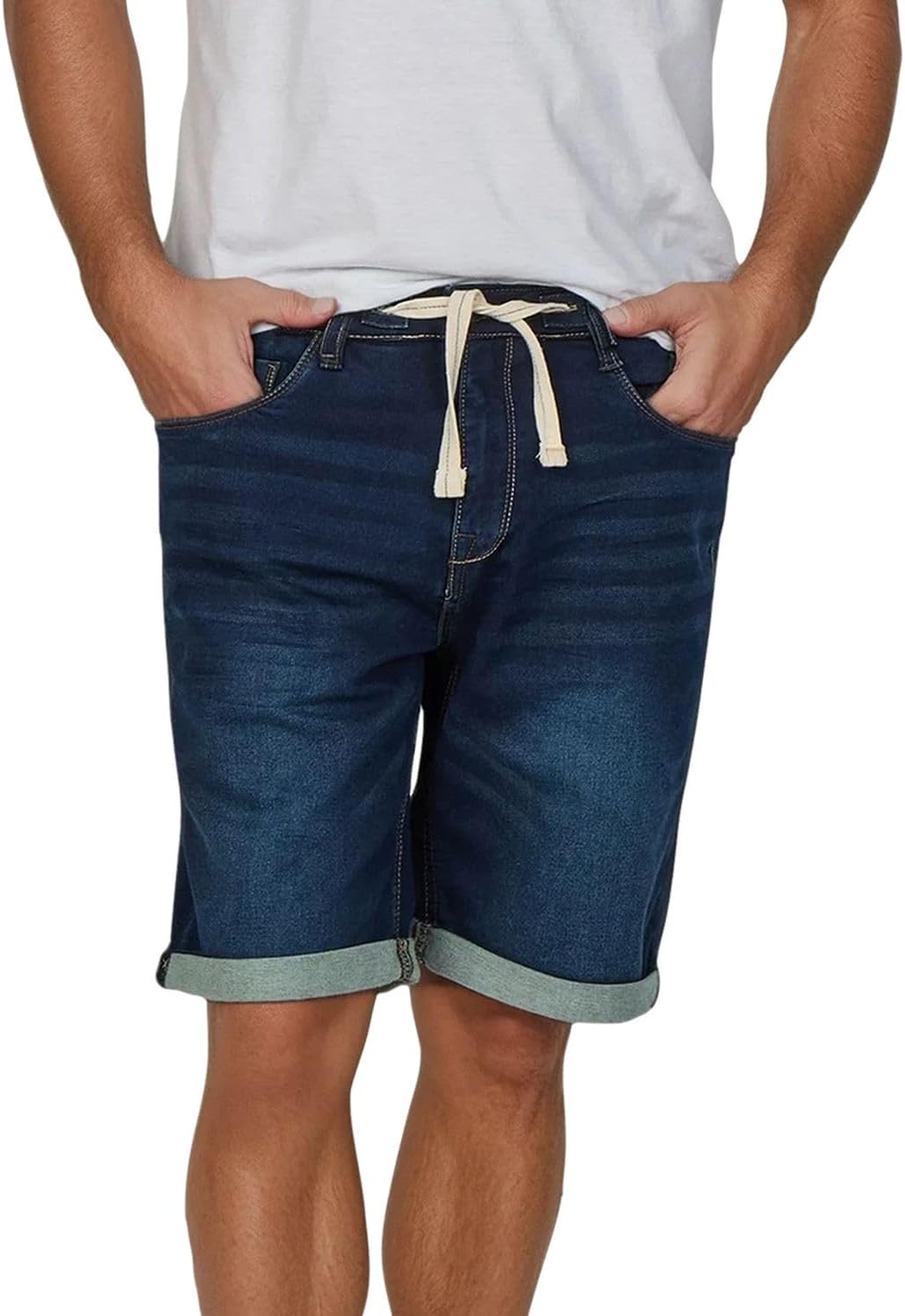 Thumbnail 6 de Riverso Jeans Shorts Herren – Regular Fit, Denim im 5-Pocket Stil