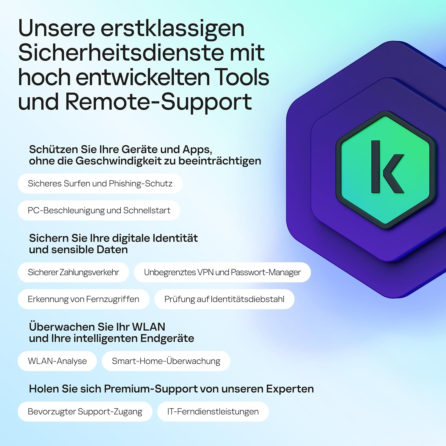 Detalle de Kaspersky Total Security 2021 – 3 Geräte, 1 Jahr, Windows/Mac/Android inkl. Aktivierungscode per Email