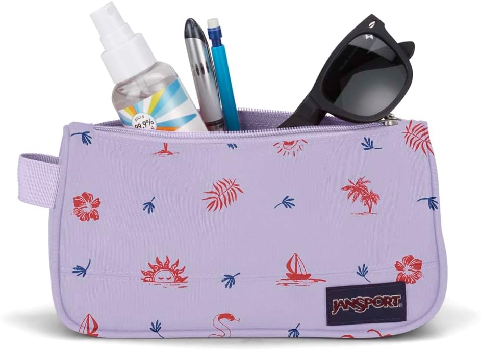 Detalle 2 de JanSport Medium Accessory Pouch – Astuccio medio Lagoon Luau, 0.8 L