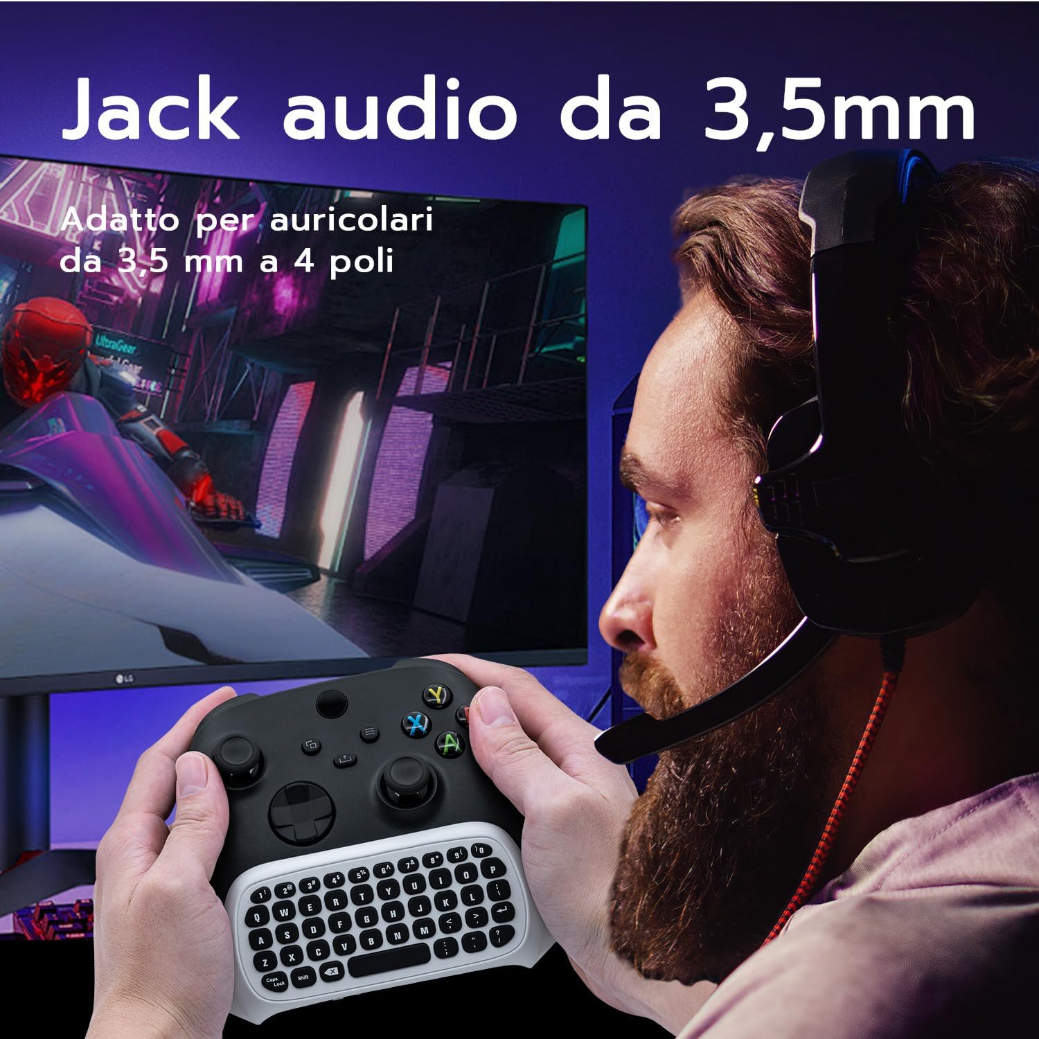 Thumbnail 4 de Mcbazel Tastiera Wireless 47 tasti per Xbox