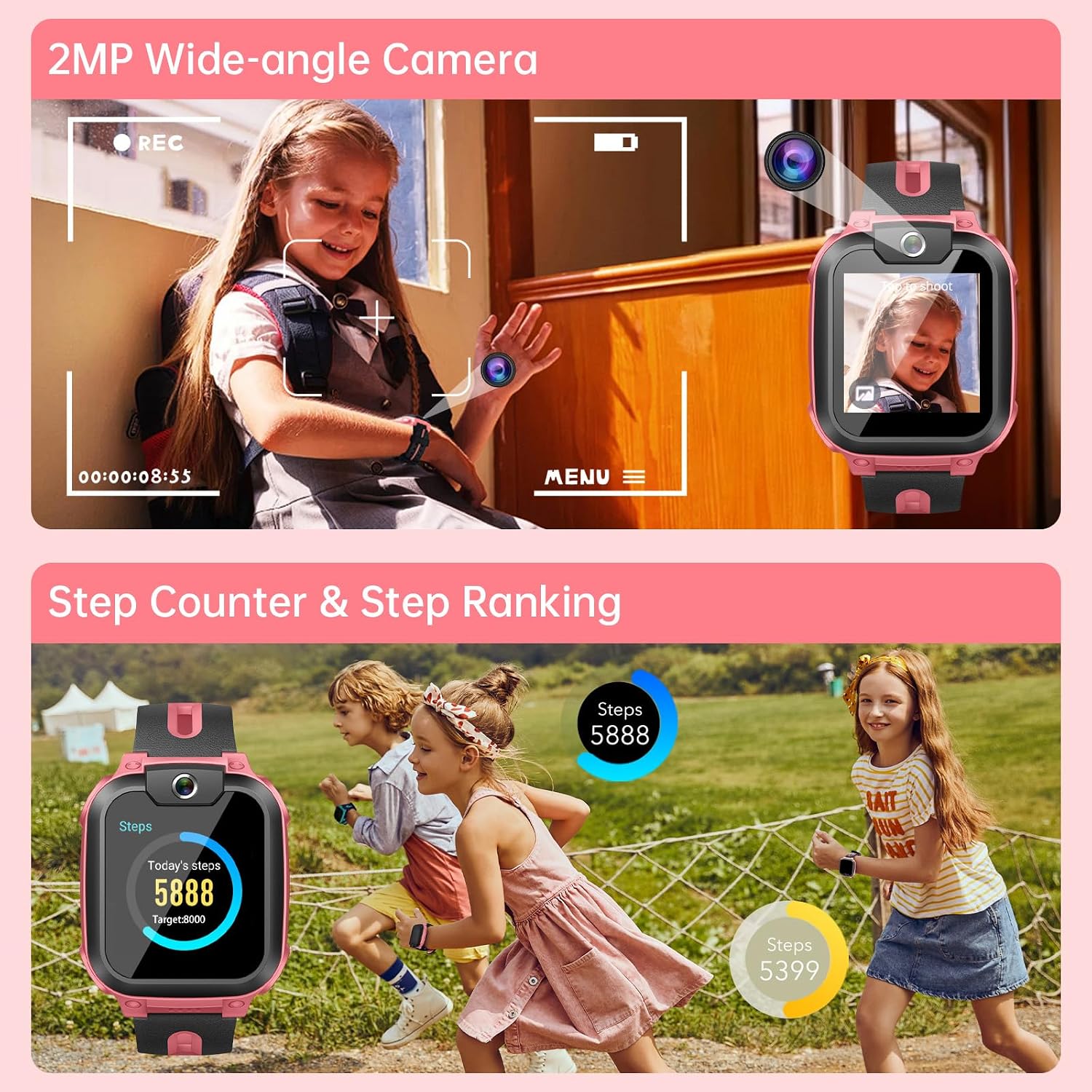 Thumbnail 6 de imoo Z1 Kids Smart Watch (Rose) – A thoughtful companion for young explorers