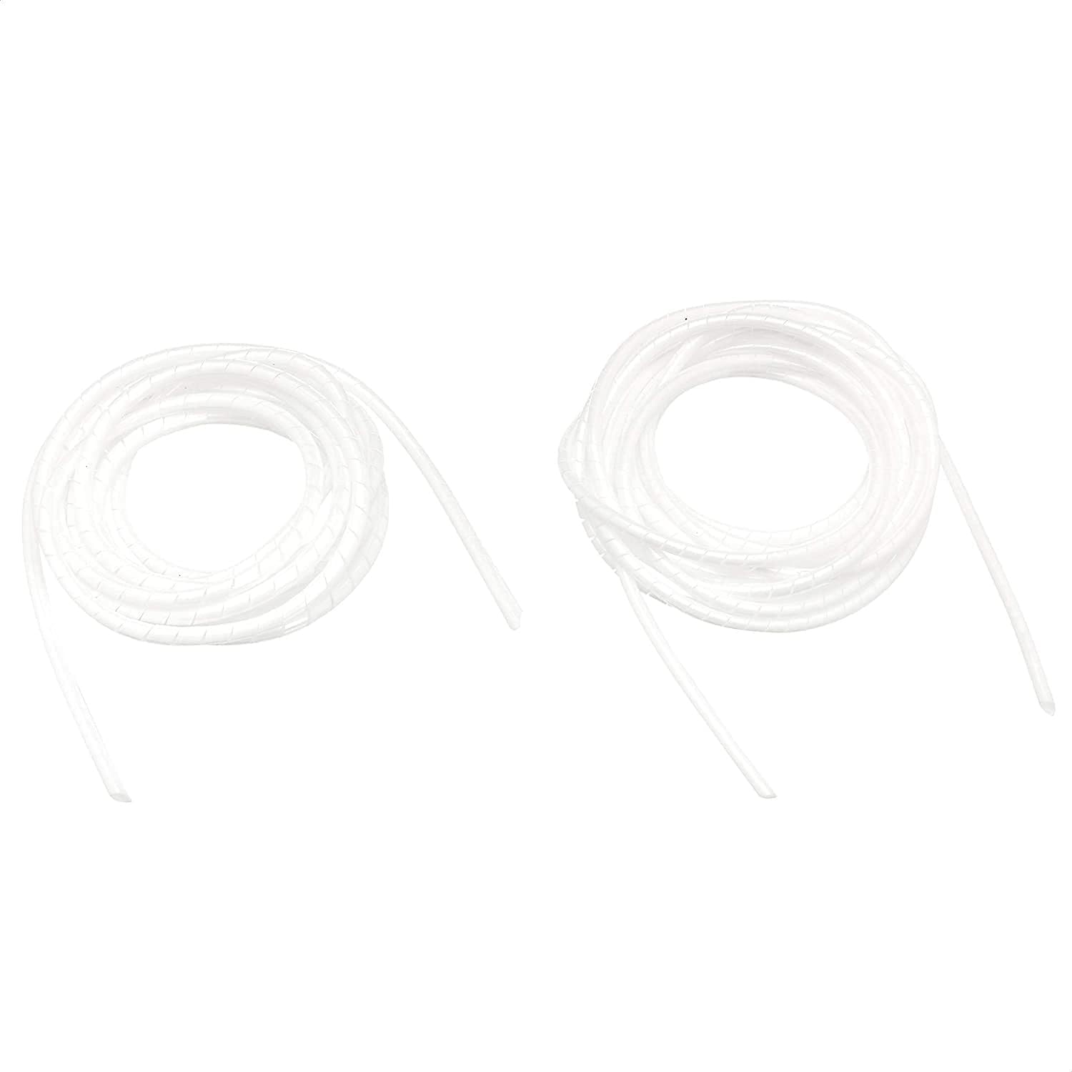 Thumbnail 1 de Amazon Basics Cable Tidy Sleeve (10 m, White) for bundling and protecting cords from pets