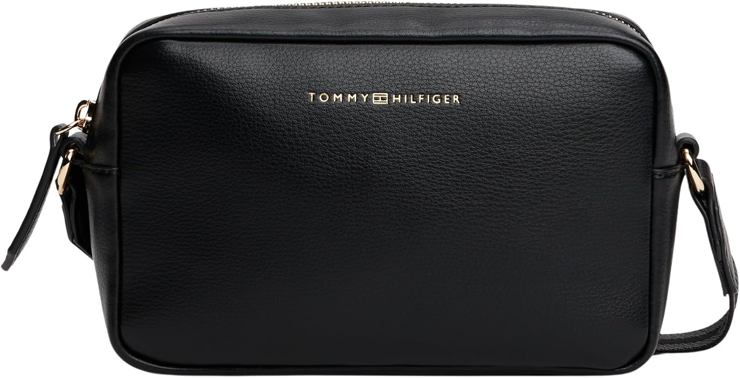 Detalle de Tommy Hilfiger Donna Borsa a Tracolla Logotape Camera con Zip