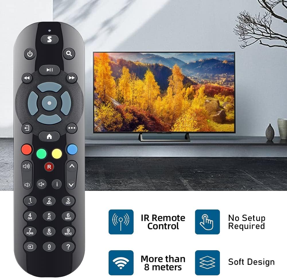 Thumbnail 3 de Gvirtue replacement remote control for Sky Q boxes (All Sky Q Box, Mini & Silver) — IR, non-touch, no voice