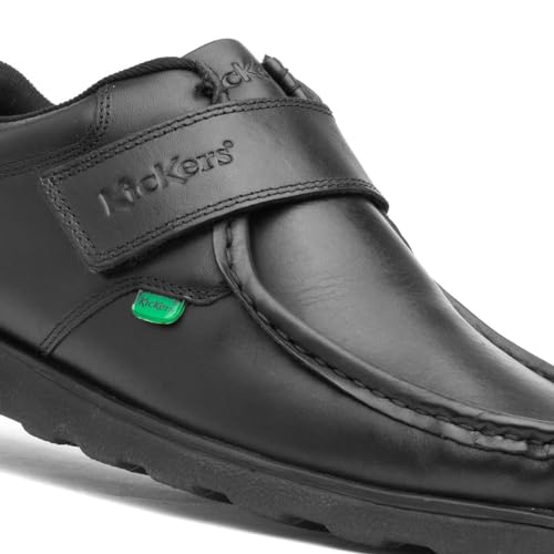 Thumbnail 5 de Kickers Fragma Single Strap Moc Toe Leather Shoes