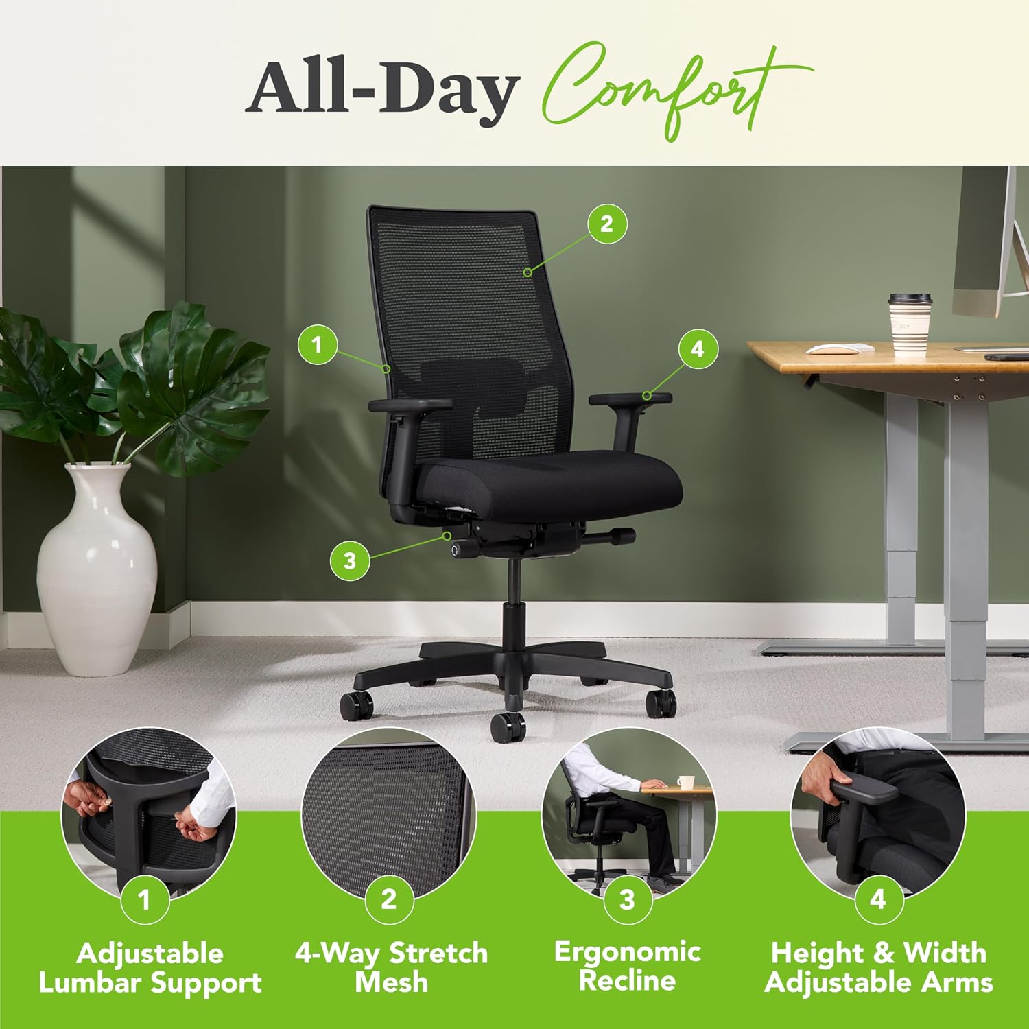 Thumbnail 3 de HON Ignition 2.0 Task Chair 💺
