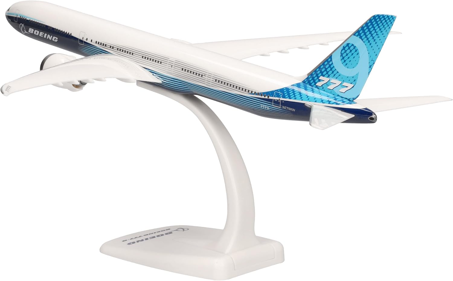 Detalle de Herpa Boeing 777-9 N779XW – plastikowy model samolotu 1:250