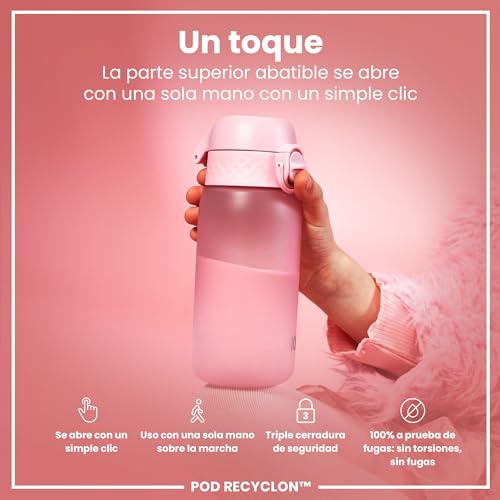 Detalle 2 de ion8 Botella de Agua 350 ml para niños 🚰
