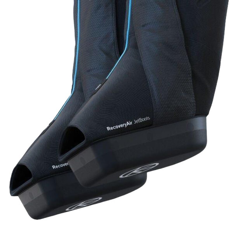 Detalle de Therabody RecoveryAir JetBoots Masajeador de Medias Negro Small