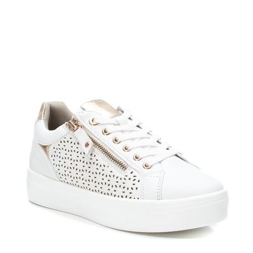 Thumbnail 2 de XTI Zapatillas Blancas para Mujer con Cierre Cremallera