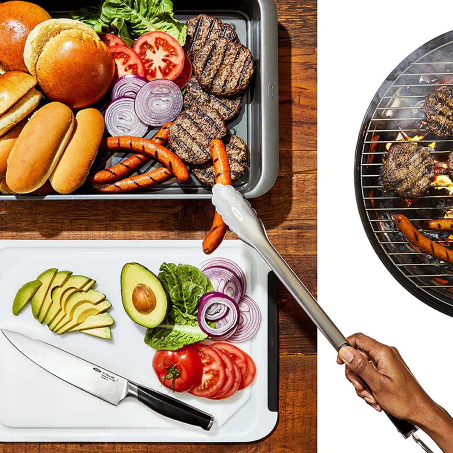 Thumbnail 3 de BBQ Grill Prep and Carry Set