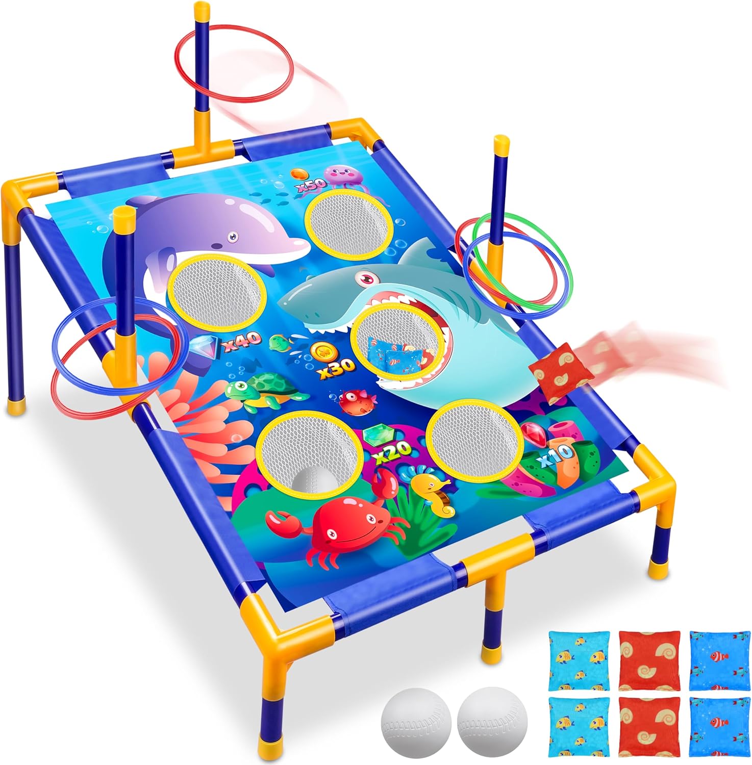 Thumbnail 6 de Animal Bean Bag Toss Game for Kids Ages 3–6