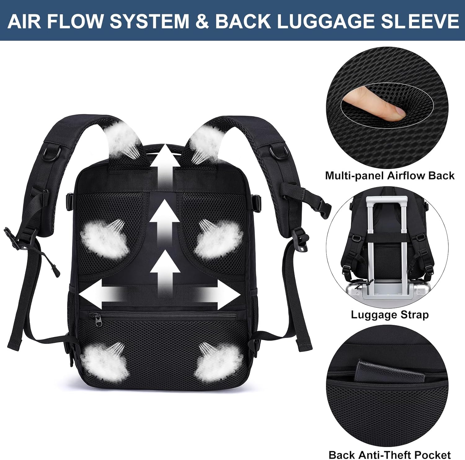 Thumbnail 6 de LIGSAN cabin bag 40x30x20, 24L