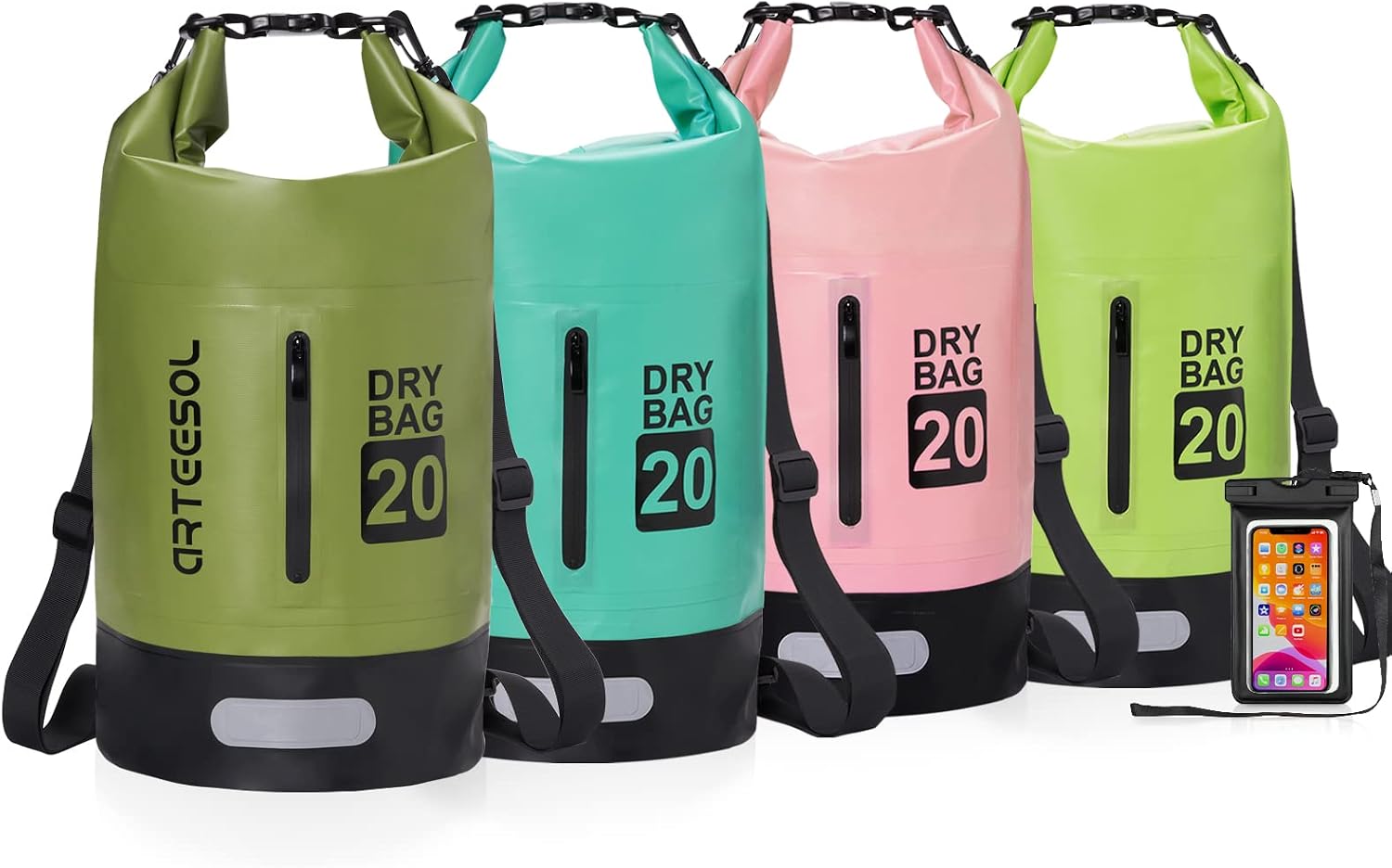 Blackace arteesol 5L/10L/20L/30L: Borsa impermeabile versatile per kayak, barca e attività all’aperto