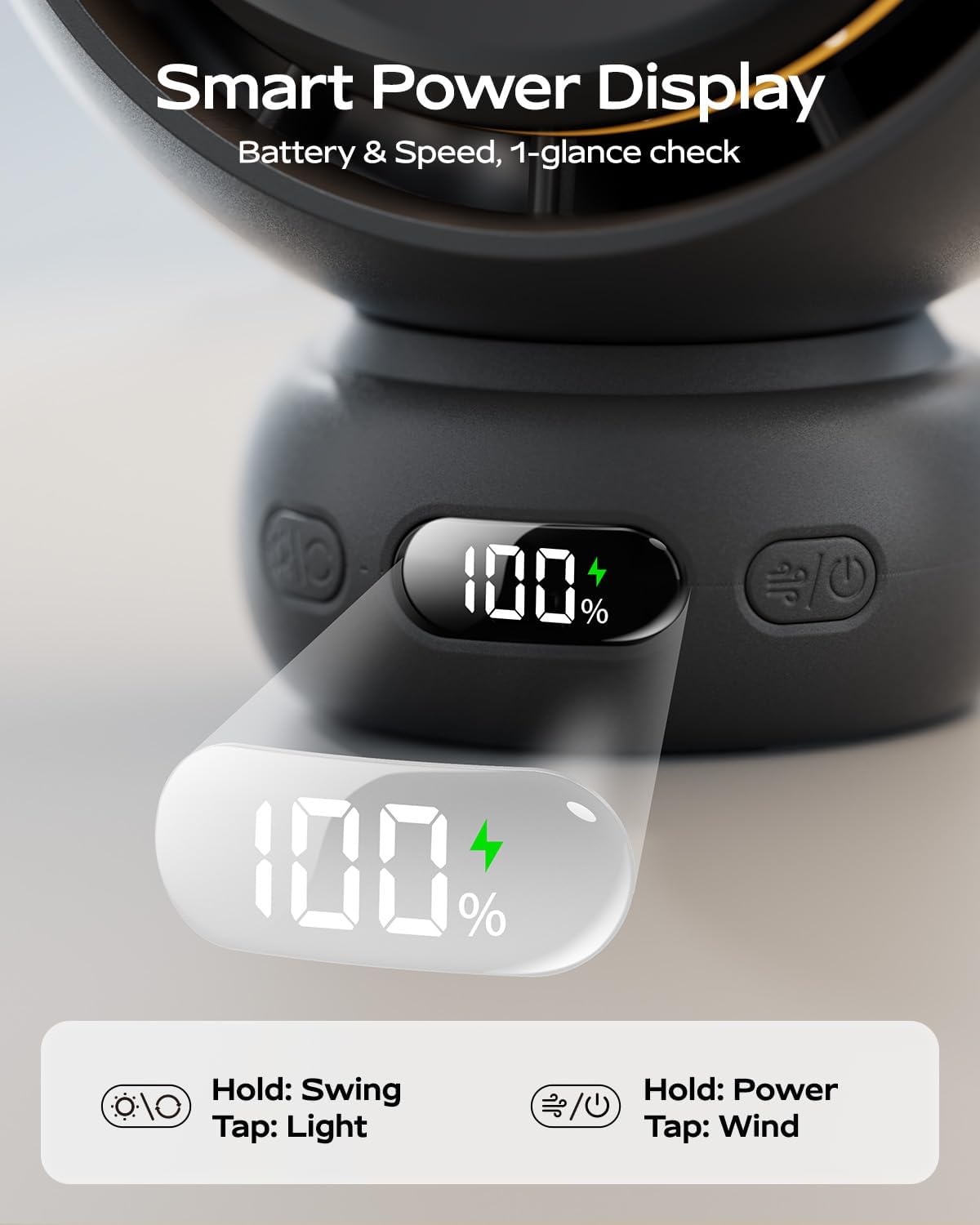 Thumbnail 5 de Bearwind Portable Pram Fan 60° Oscillating