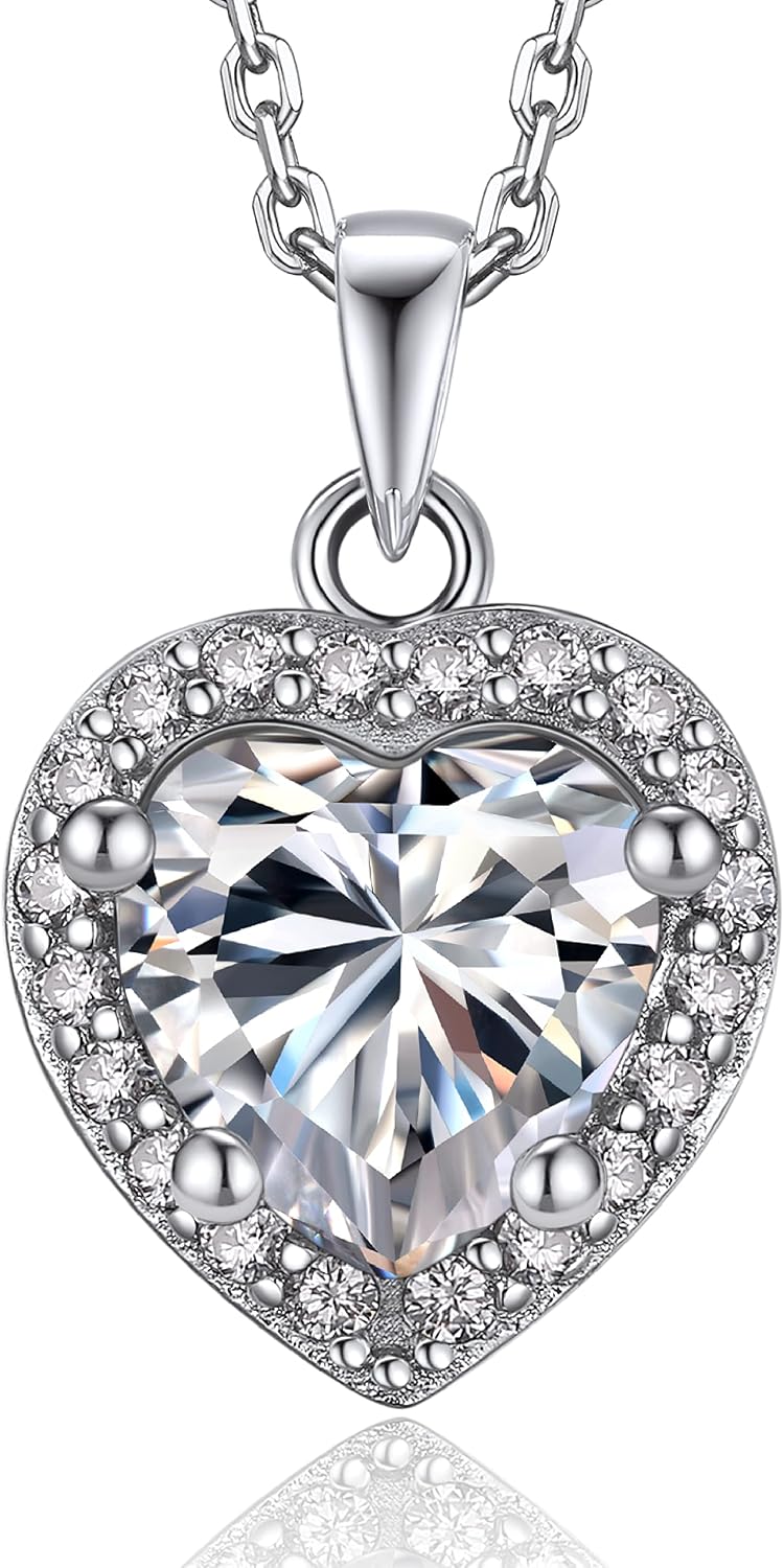 Detalle de MomentWish Collana Donna Cuore 1 carato